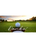 Golf House Gutschein zum Drucken Danke