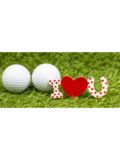 Golf House Gutschein zum Drucken Love Herz