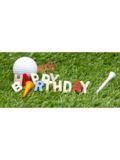 Golf House Gutschein zum Drucken Birthday