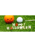 Golf House Gutschein zum Drucken Halloween