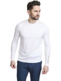 Backtee First Skin Round Neck Stretch Unterzieher weiß