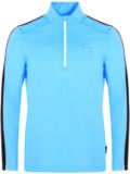 Daniel Springs 1/2 Zip Stretch Unterzieher Thermo blau