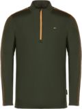Daniel Springs 1/2 Zip Stretch Unterzieher Thermo tanne