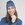 Backtee Unisex Baselayer Beanie Mütze dunkelblau