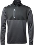 Backtee Zipneck Shield Thermo Midlayer dunkelgrau
