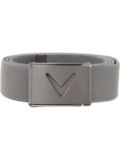 Callaway V-Logo Web Belt Gürtel grau
