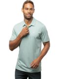 TravisMathew THE ZINNA Halbarm Polo hellgrün