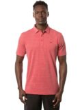 TravisMathew THE HEATER Halbarm Polo rot
