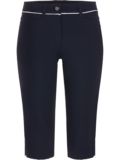 Valiente JULIE Kontrastpiping Capri Hose navy