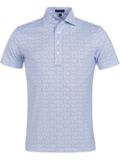 Peter Millar RHYTHM PERFORMANCE JERSEY KELLY HARD Halbarm Polo weiß