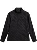 J.Lindeberg Luke Deboss Stretch Midlayer schwarz