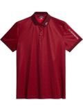 J.Lindeberg Tour Tech Reg Fit Print Halbarm Polo rot