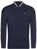 Daniel Springs Thermo Langarm Polo navy