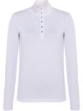 Valiente Stehkragen mit Knöpfen Thermo Unterzieher weiß