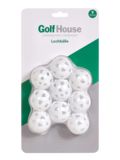 Golf House Hole balls white