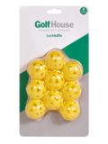 Golf House Hole balls yellow
