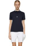 J.Lindeberg Pip Halbarm Polo navy