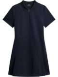 J.Lindeberg Kanai Dress Halbarm Kleid navy