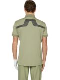 J.Lindeberg KV Print Halbarm Polo oliv