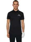J.Lindeberg KV Tour Golf Halbarm Polo schwarz