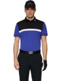 J.Lindeberg Jeff Halbarm Polo royal