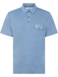 Penguin Pete´s Fine Line Halbarm Polo hellblau