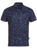 Daniel Springs Crack Druck Funktions Halbarm Polo navy
