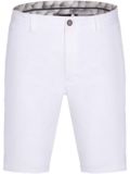 Daniel Springs REMO Nylon-Stretch Bermuda Hose weiß