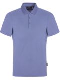 Daniel Springs Nylon pique half-sleeve polo gray