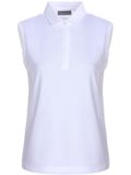 Valiente Rueckenfalte ohne Arm Polo weiß