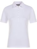 Valiente Funktions Pique Halbarm Polo weiß
