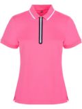 Valiente Funktions Pique Halbarm Polo pink