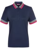 Valiente Funktions Pique Halbarm Polo navy