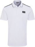Ping Corby Halbarm Polo weiß