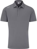 Ping Lindum half-sleeve polo light gray