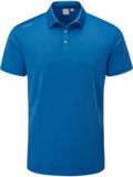 Ping Lindum half-sleeve polo blue