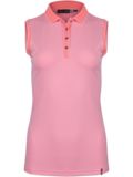 Kjus Ella Structure ohne Arm Polo rosa