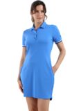 Chervo VIVIANA Halbarm Kleid blau