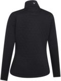 Callaway LS 1/4 ZIP QUILTED KNIT LAYER schwarz