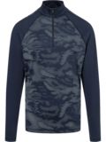 Fire and Ice PREMO4 Stretch Midlayer dark blue