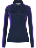 Bogner GRETA Langarm Polo navy