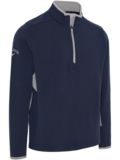 Callaway BLOCKED LS 1/4 ZIP PULLOVER Termální střední vrstva navy