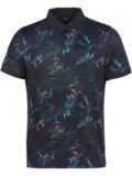 Daniel Springs Druck Funktions Halbarm Polo navy