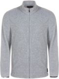 Daniel Springs Warme Fleece Jacke grau melange