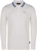 Daniel Springs Thermo Langarm Polo offwhite