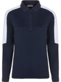 Valiente Thermo-Pique Langarm Polo navy