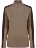 Valiente 1/2 Zip Stretch Thermo Midlayer taupe