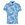 Daniel Springs Print functional half-sleeve polo blue