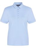 Valiente Funktions Pique Halbarm Polo hellblau