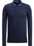 Chervo AROMATICO Langarm Polo navy